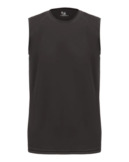 Badger Youth B-Core Sleeveless T-Shirt 2130 #color_Black