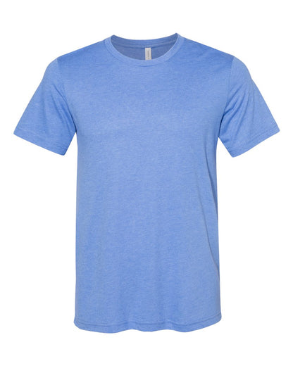 BELLA + CANVAS Sueded Tee 3301 #color_Heather Columbia Blue