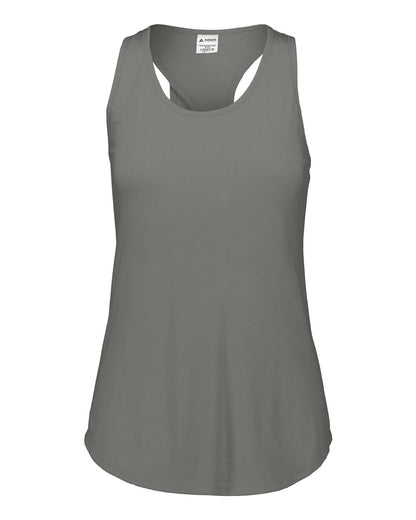 Augusta Sportswear Girls' Lux Triblend Tank Top 3079 #color_Grey Heather