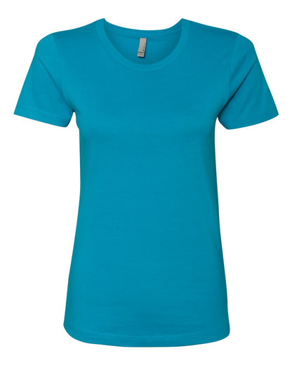 Next Level Women’s Cotton T-Shirt 3900 #color_Turquoise