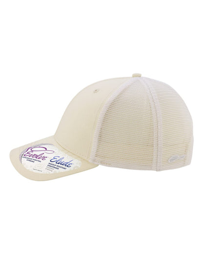 Infinity Her Women's Modern Trucker Cap CHARLIE #color_Vanilla/ White