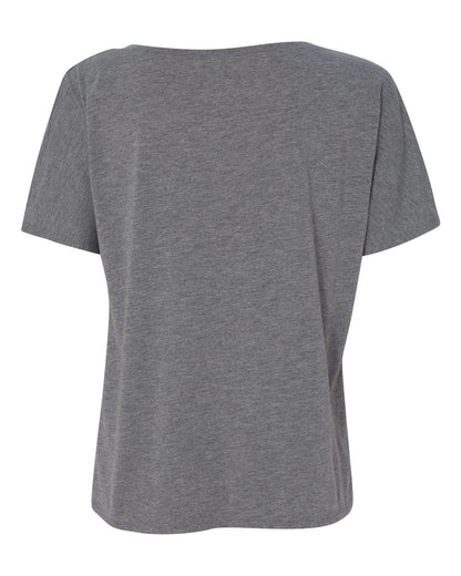 BELLA + CANVAS Women’s Slouchy V-Neck Tee 8815 #color_Grey Triblend