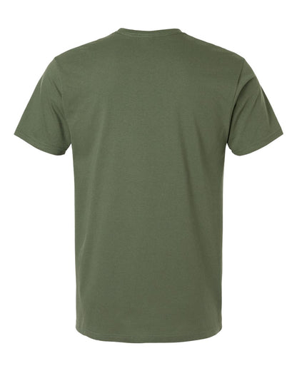 Gildan Unisex Light Cotton T-Shirt 3000 #color_Military Green