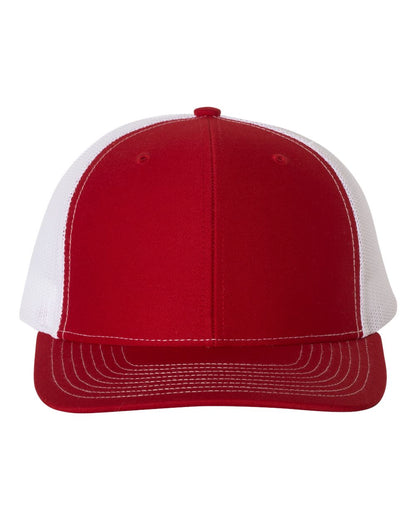 Richardson Snapback Trucker Cap 112 #color_Red/ White