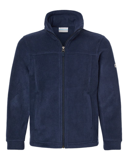 Columbia Youth Steens Mountain™ II Fleece Full-Zip Jacket 212479 #color_Collegiate Navy