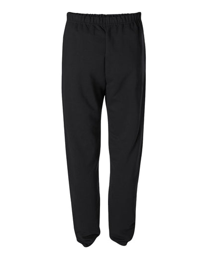 JERZEES Unisex Super Sweats NuBlend® Sweatpants with Pockets 4850MR #color_Black