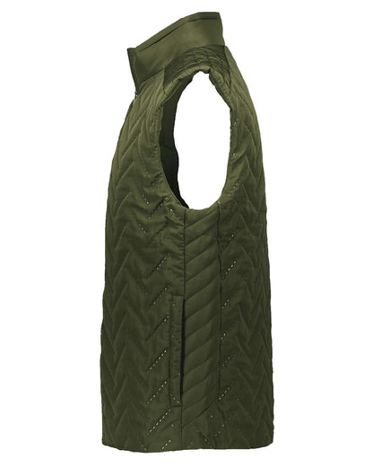 Holloway Men's Repreve® Eco Quilted Vest 229513 #color_Olive