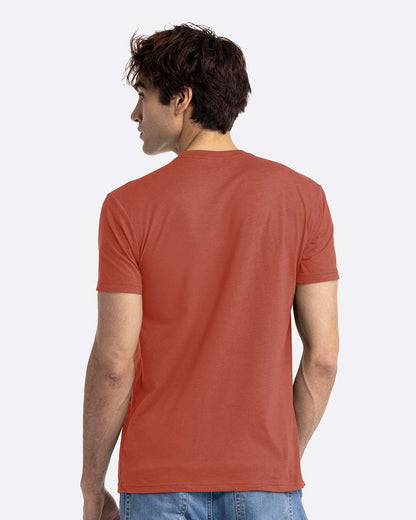 Next Level CVC T-Shirt 6210 #colormdl_Heather Redwood