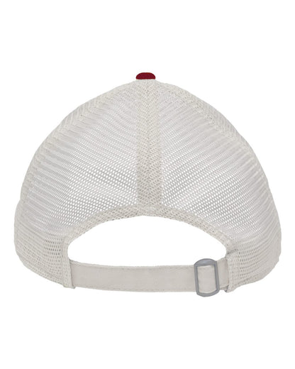 Sportsman Mesh Dad Hat Fit SP1750 #color_Cardinal/ Stone