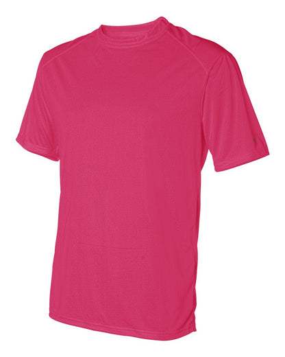 Badger B-Core Sport Shoulders T-Shirt 4120 #color_Hot Coral