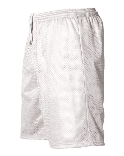 Alleson Athletic Mesh Shorts 567P #color_White