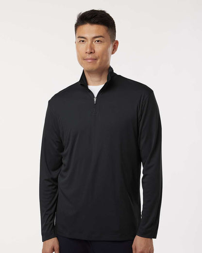 AllPro Men's Pro-Lock Performance Quarter-Zip Pullover 41870 #colormdl_Black