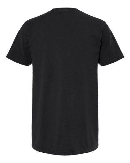 M&O Unisex Vintage Garment-Dyed T-Shirt 6500M #color_Black