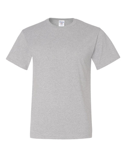 JERZEES Unisex Dri-Power® 50/50 T-Shirt 29MR #color_Ash