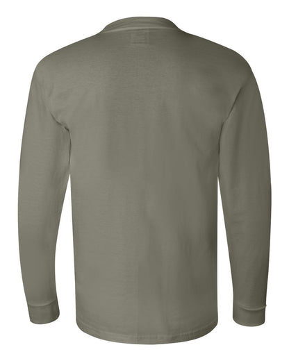 Bayside USA-Made Long Sleeve T-Shirt 6100 #color_Safari