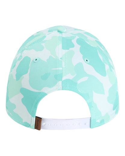 Imperial The Outtasite Cap 5058 #color_Frog Skin Camo Aqua