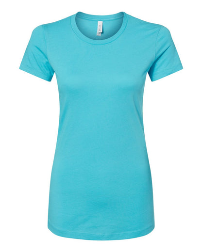 BELLA + CANVAS Women's Slim Fit Tee 6004 #color_Turquoise