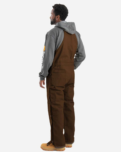 Berne Apparel Men's Heritage Insulated Bib Overall B415 #colormdl_Bark