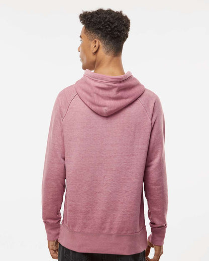J. America Men's Vintage Zen Fleece Hooded Sweatshirt 8915 #colormdl_Rose