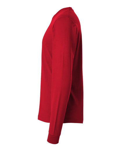 Tultex Unisex Fine Jersey Long Sleeve T-Shirt 202LS #color_Red