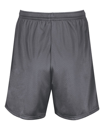 Augusta Sportswear Youth Modified Mesh Shorts 1851 #color_Graphite