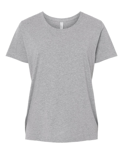 LAT Women's Curvy Collection Fine Jersey Tee 3816 #color_Heather