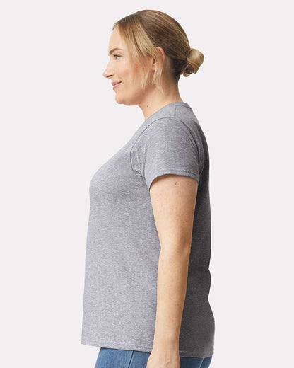 Gildan Women's Ultra Cotton® T-Shirt 2000L #colormdl_Sport Grey