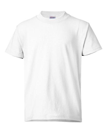 Hanes Ecosmart™ Youth T-Shirt 5370 #color_White