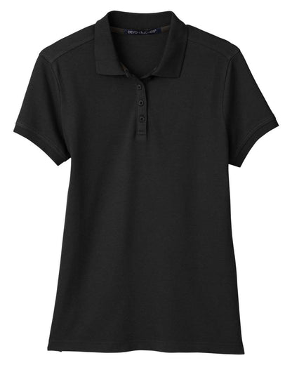 Devon & Jones Women's New Classics® Performance Polo DG100W #color_Black