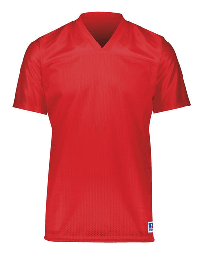 Russell Athletic Unisex Solid Flag Football Jersey R0593M #color_True Red