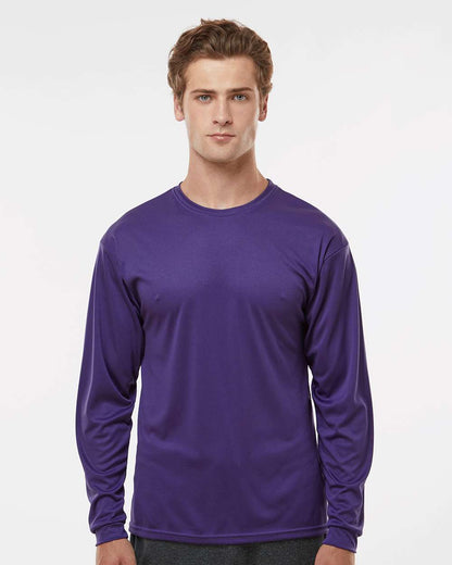 C2 Sport Performance Long Sleeve T-Shirt 5104 #colormdl_Purple