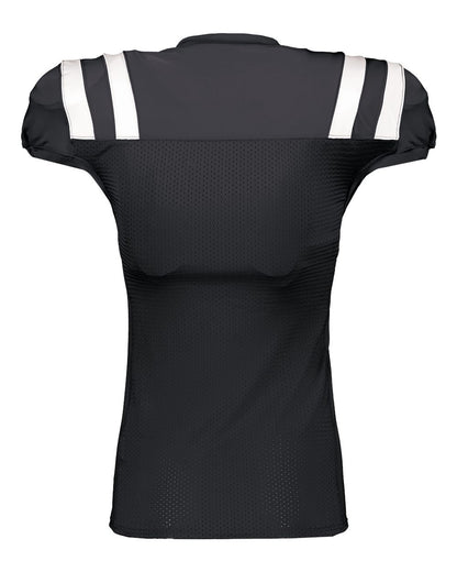 Russell Athletic Youth Canton Football Jersey R0100W #color_Stealth/ White
