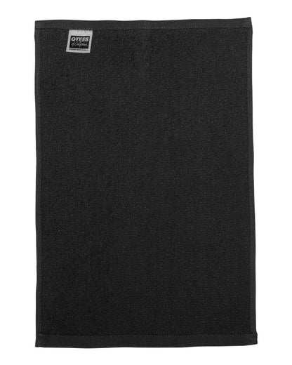 Q-Tees Budget Rally Towel T18 #color_Black