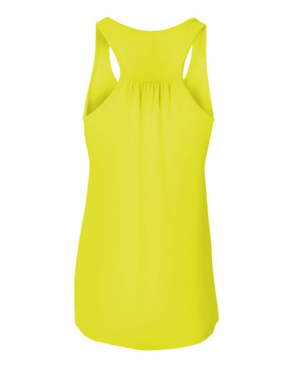 BELLA + CANVAS Women's Flowy Racerback Tank 8800 #color_Neon Yellow