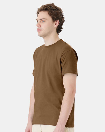 Hanes Essential-T T-Shirt 5280 #colormdl_Coyote Brown