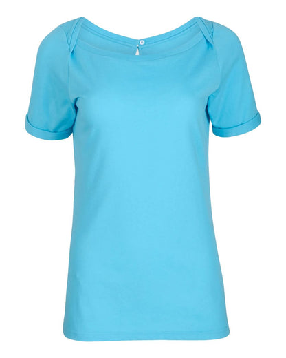 Boxercraft Women's Carefree T-shirt BW2404 #color_Pacific Blue