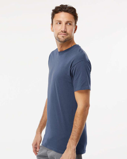 M&O Men's Gold Soft Touch T-Shirt 4800 #colormdl_Indigo Blue