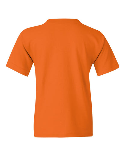 Gildan Heavy Cotton™ Youth T-Shirt 5000B #color_Safety Orange