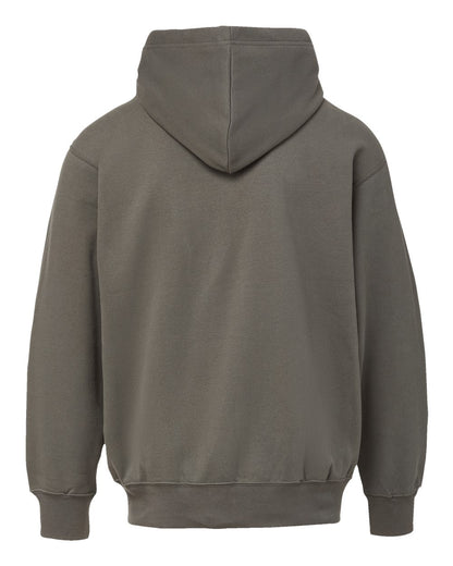 MV Sport Unisex Vintage Fleece Full-Zip Hooded Sweatshirt 22132 #color_Vintage Granite