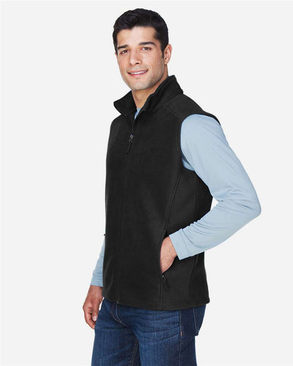 CORE365 Men's Journey Fleece Vest 88191 #colormdl_Black
