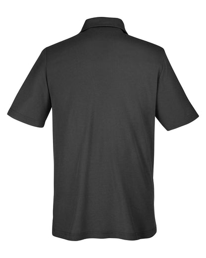 CORE365 Men's Tall Fusion ChromaSoft™ Pique Polo CE112T #color_Black