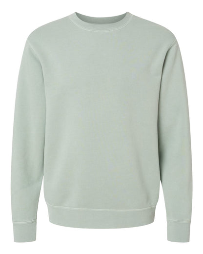 Independent Trading Co. Midweight Pigment-Dyed Crewneck Sweatshirt PRM3500 #color_Pigment Sage