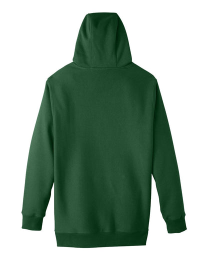Team 365 Unisex Zone HydroSport™ Heavyweight Hooded Sweatshirt TT96 #color_Sport Dark Green