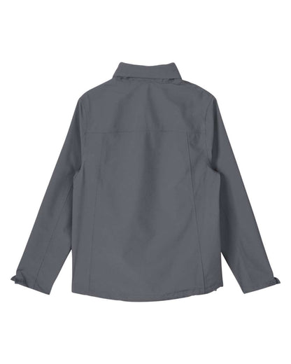 CORE365 Women's Packable Rain Jacket CE712W #color_Carbon