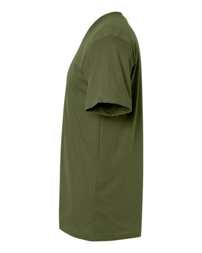 American Apparel Unisex Fine Jersey Tee 2001 #color_Olive