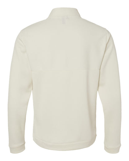 Adidas Ultimate365 Textured Quarter-Zip Pullover A2001 #color_Ivory