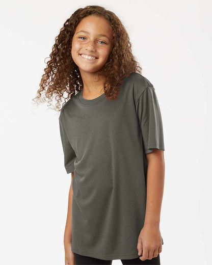 AllPro Youth Pro-Lock Performance T-Shirt 48000Y #colormdl_Charcoal