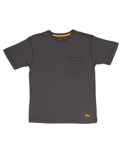 Berne Apparel Men's Lightweight Performance Pocket T-Shirt BSM38 #color_Slate