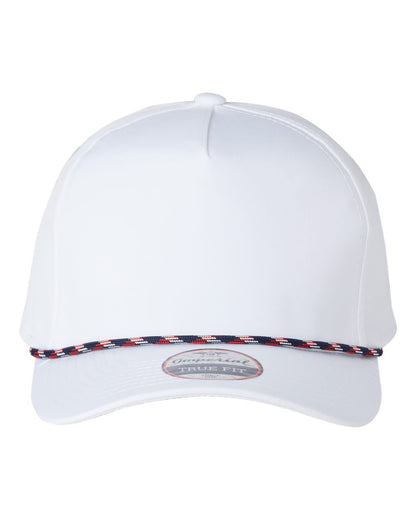 Imperial The Wrightson Cap 5054 #color_White/ Navy-Red
