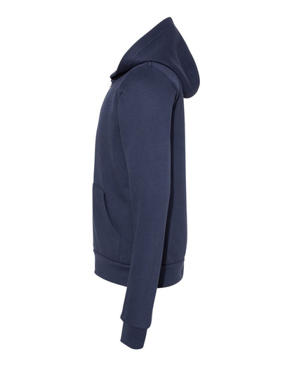 BELLA + CANVAS Youth Sponge Fleece Full-Zip Hoodie 3739Y #color_Navy